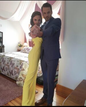 Rachel Boston Instagram - Now and Then 💛 First photo: behind the scenes on #DatingTheDelaneys Second photo: behind the scenes on #TheLastBridesmaid Hope to see you Saturday night! ☺️ @hallmarkchannel