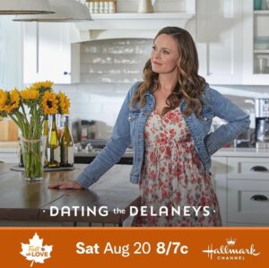 Rachel Boston Instagram - This Saturday!!! 8/7c @hallmarkchannel ❤️ #DatingTheDelaneys #FallIntoLove