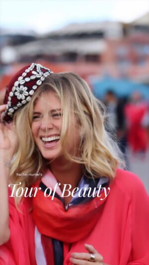 Rachel Hunter Instagram - MOROCCO - Argan Oil 🧡I LOVED this country , the senses were activated !! Enjoy Episode now on YouTube 🙌🏽