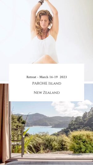 Rachel Hunter Instagram - RETREAT - PAROHE ISLAND 
March 16-19 
NEW ZEALAND. Link in Bio .