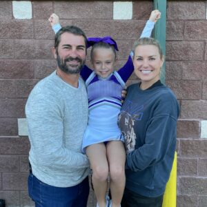 Rachel Reynolds Instagram - I’m extremely proud of this girl and her team!! They did great!  Ruby was so nervous!  And so was David 😂