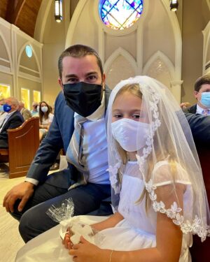 Rachel Reynolds Instagram - Ruby’s First Communion 🤍