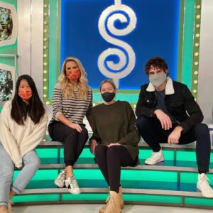 Rachel Reynolds Instagram - Our last day shooting The Price Is Right for 2020!  It’s been a “different” year, to say the least.  I am so grateful we have been able to come back and finish the year on this stage.  Thank you to all who watch the show and make it possible.  I hope we’ve made your year a little brighter too 😘