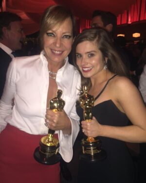 Rachel Shenton Instagram - Oscars Night 💫 🙏🏻 ♥️ 
.
.
#throwback #oscars #magic