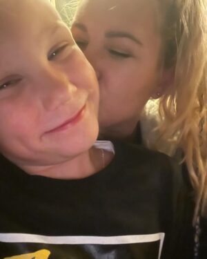 Rachel Van Dyken Instagram - Happy Birthday to Thor! The little dude that made me a mom 🥹
Time goes by so fast and this one hit a bit harder. 
Nine. He’s nine today and he’s up to my shoulder in height.

He has such a happy heart, incredible leadership skills, and is the best big brother in the world! 

We had a great day and ended it with homemade Mac and cheese (his request), that I’m convinced had half a pound of cheese in it, don’t even get me started on the heavy whipping cream. You know it’s good if he doesn’t add ketchup.

Many blessings to Thor, who’s worthy enough to hold the Hammer ❤️❤️❤️ 🔨