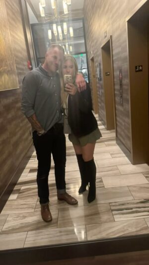 Rachel Van Dyken Instagram - Ok so in my defense…it was a long week. 😂 
And no I won’t ever live this down. 
Nate takes me to dinner downtown we get back to the hotel and @bigsmiles_mikey is like I’ll totally meet you in an hour for drinks. 
I’m paranoid so I set my alarm and lay down fully in let’s watch Bridgerton mode. 
I wake up and it’s 3 hours later (and no we didn’t party before this, there was tonic water and food so I have zero excuses), and Nate’s like how was that nap? I’m horrified then I check my phone. 
Mikey and Nate proceeded to leave me on my last few hours of 38 sleeping while they hung out and told random strangers it was my birthday and asked them to say happy birthday on camera. The world now knows I can’t hang and was sleeping!!! 
So then I’m like not today Satan, get up put my shoes on and say we’re going out (it’s midnight) we end up at this bar with people older than me that’s totally dead bc duh it’s late. At this point Nate’s just dying laughing but we ended up seeing both Mikey and Josh after along with the last pic of some drunk people stumbling into us wanting to get in on the fun. 
Will I live this down ever? No.
Will I always remember my 39th? Yes.
Thank you to the random strangers! And to @liquid_boise for being open 😂