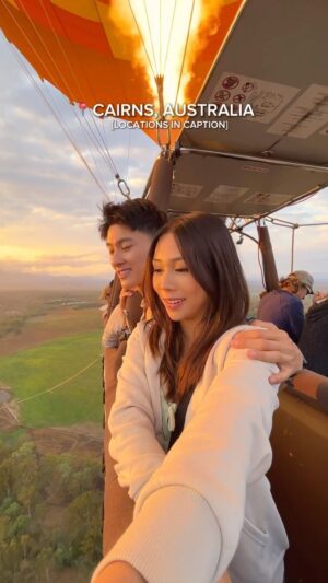 Rachel Wan Instagram - Cairns is the cool kid who sits in the back of the class because they can.

📍Hartley’s Crocodile Adventures @hartleyscrocodileadventures 
📍Great Barrier Reef @SunloverReefCruises
📍@hotairballooncairns 
📍Grand Kuranda Tour @tropicwingstours
📍@australianbutterflysanctuary 
📍 Kuaranda Railway Station @kurandascenicrailway 
📍Great Barrier Reef Drive to Port Douglas
📍 Mossman Gorge Adventure Day with River Drift Snorkelling Tour @backcountrybliss

Good news fellow Singaporeans, @singaporeair A350 service is flying DIRECTLY to Cairns in March 2024. Plan your trip to paradise!

#explorecairnsGBR | #ThisIsQueensland | #EUHolidays