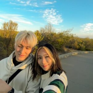 Rachel Wan Instagram - We live in a galaxy so vast. Somehow our lives got intwined & it feels like magic. ❤️

We watched the sun disappear into the horizon at the Pinnacles Dessert, leaving colours in the sky so magnificent that it took our breaths away. After that, we were taken on a galactic journey as we gaze at the stars with no light pollution and a trained astronomer by our side…

You can get on this tour yourself, it’s available @kkdaysg !

#SeeAustralia #inpartnershipwithKKday #ComeAndSayGday and hosted by @Australia