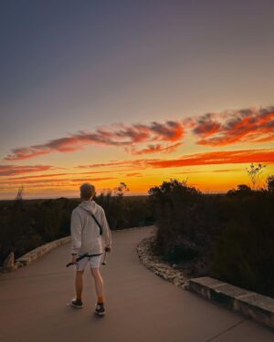 Rachel Wan Instagram - We live in a galaxy so vast. Somehow our lives got intwined & it feels like magic. ❤️

We watched the sun disappear into the horizon at the Pinnacles Dessert, leaving colours in the sky so magnificent that it took our breaths away. After that, we were taken on a galactic journey as we gaze at the stars with no light pollution and a trained astronomer by our side…

You can get on this tour yourself, it’s available @kkdaysg !

#SeeAustralia #inpartnershipwithKKday #ComeAndSayGday and hosted by @Australia