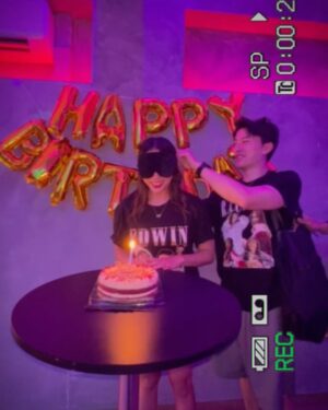 Rachel Wan Instagram - I was given UNIFORM for my birthday this year by the man who planned the best, most meaningful birthday surprise I’ve ever had. ❤️ Thank you to all of you who came and those who couldn’t be there for the beautiful video messages. You left me in a teary mess. The hardest part of leaving your hometown is being away from important people in your life. I’m so glad I got to come home and celebrate with you all. ❤️ 

Most of all, thank you to the man of my life for loving me so well. ❤️ @edwininja