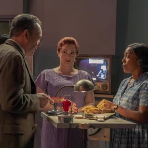 Rachel Bloom Instagram - I love playing smart, self-assured, complicated Jewish women and I’m proud to add the character of Elaine Levitch to that roster. Like Elaine, I also come from a long line of Bostonian Jews, and it was very cool to spend a few months in Boston last year pretending I was in the early 1960’s, a time when my grandfather still would have been the Somerville town doctor and my grandmother would still have been shopping at Filene’s. (Fun fact: she also graduated from law school in the 1930’s). Anyway, season 2 of “Julia” premieres today and I play the recurring character of Elaine Levitch starting in episode 2 and Elaine is smart and awesome and Jewish and maybe knew my grandparents. #juliaonmax