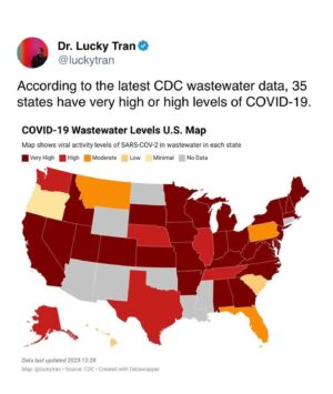 Rachel Bloom Instagram - The pandemic is not over. We are in a surge. Please wear a mask. Especially if you are coming to my show in the next few days. 

Reposting from @luckytran.
