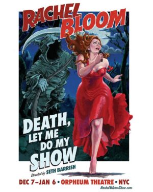 Rachel Bloom Instagram - I'm trying to stay off of social media for the moment but I would be remiss in not letting you know that "Death, Let Me Do My Show" is coming back to New York this winter. I love doing this show. I love New York. I love people. The link for tickets is in my bio.