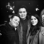 Rachel Bloom Instagram - Please keep giving @renegube Emmys so he can keep coming back to LA and do improv (Had a mini #crazyexgirlfriend writer reunion at the @jvthrowbackfriday show)