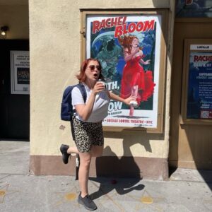 Rachel Bloom Instagram - Our first preview is tomorrow! We’ll most likely have the pyrotechnics sorted by then, but, just in case, no one in the first row should wear anything flammable and, ideally, should be soaking wet #deathletmedomyshow