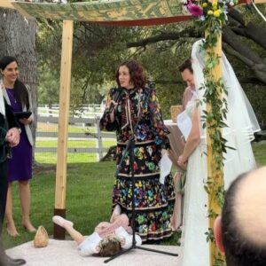Rachel Bloom Instagram - Parenthood is trying to make a speech at a wedding while your child does gymnastics

Thank you to this loon for making me a mom.
