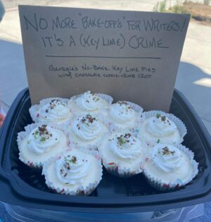 Rachel Bloom Instagram - Because AI also sucks at baking #strikebakeoff #wgastrike
