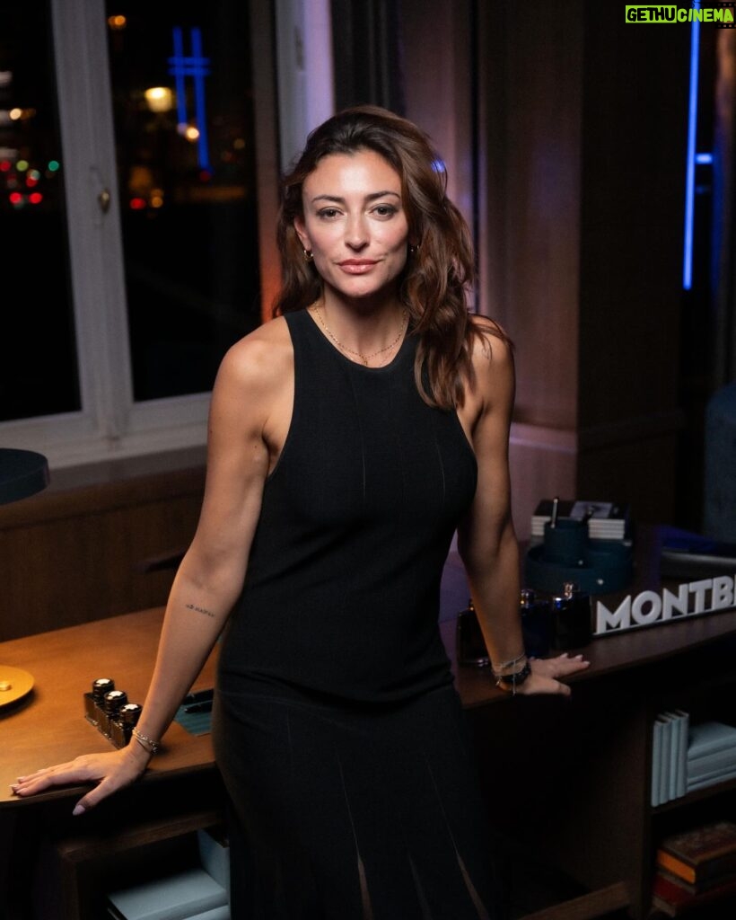 Rachel Legrain-Trapani Instagram - Retour en images sur une soirée magique ✨ pour le lancement du parfum Montblanc Legend Blue x @zidane 💙 *invitation