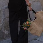 Rachel Legrain-Trapani Instagram - mood : quand le printemps m’a posé un lapin 💐 #outfitoftheday