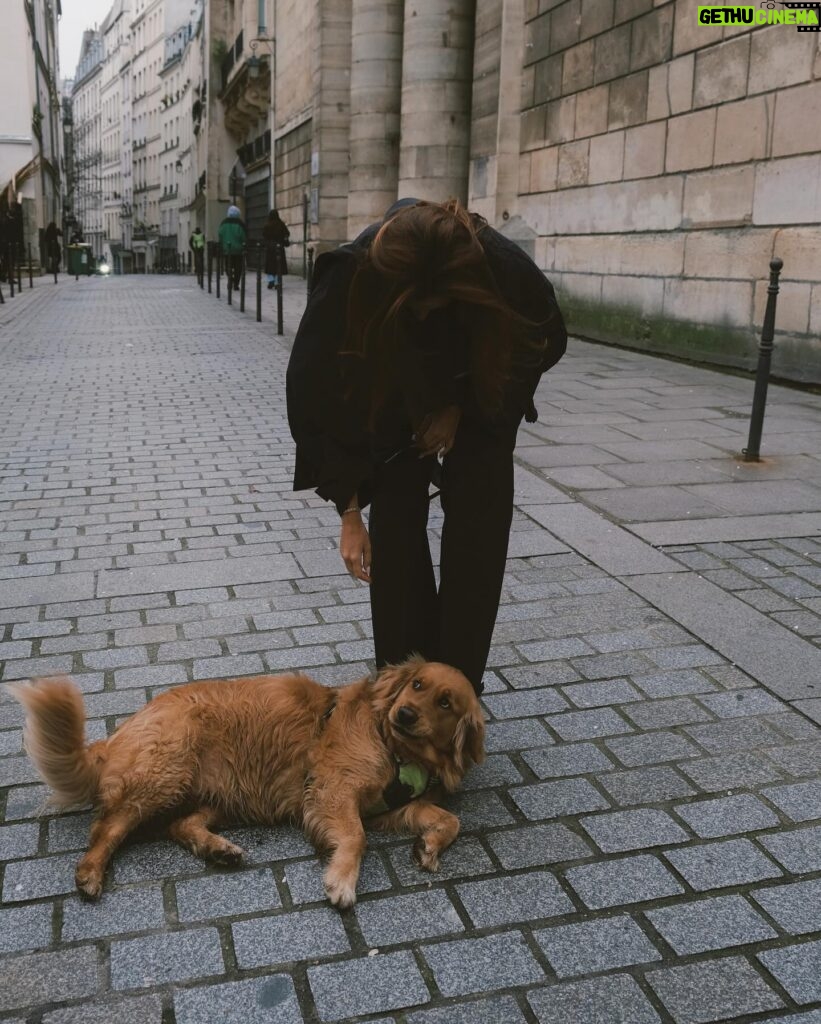 Rachel Legrain-Trapani Instagram - Ce look que vous avez adoré & un nouveau petit pote sur la quatrième photo 🖤 venez me dire en commentaire votre photo préférée #paris