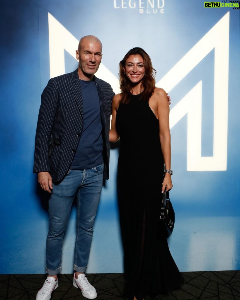 Rachel Legrain-Trapani Instagram - Retour en images sur une soirée magique ✨ pour le lancement du parfum Montblanc Legend Blue x @zidane 💙 *invitation