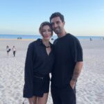 Rachel Legrain-Trapani Instagram - Aujourd’hui c’est l’anniversaire de mon futur mari @valentinleonard que j’aime❤️‍🔥 et Je compte bien t embêter jusqu’à tes 100 ans 😂😂 Cette 35 eme année aurait pu être l’année où Paris gagne finalement la ldc mais ça sera juste l’année de notre mariage 😂 Je te souhaite le meilleur car tu le mérites 🙏🏼 Je t aime un peu plus chaque jour💕