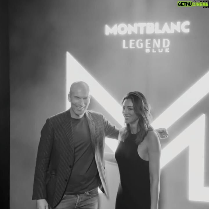 Rachel Legrain-Trapani Instagram - Retour en images sur une soirée magique ✨ pour le lancement du parfum Montblanc Legend Blue x @zidane 💙 *invitation