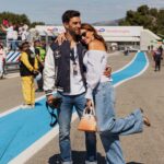 Rachel Legrain-Trapani Instagram - Pellicule photos de notre merveilleux week-end dans le sud de la France sur le circuit du Castellet pour les 4h du Castellet avec @guess 🩵 @kessel_ch 📸 @franckmenegaux