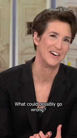 Rachel Maddow Instagram - Could anyone seriously think this is what the framers intended?