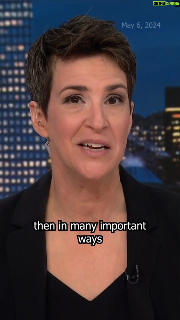 Rachel Maddow Instagram - If we lose our democracy, it won't be because someone made a declaration and banged a gavel and it was done. It will be because we no longer expect that the mechanisms of democracy will function as they are meant to.