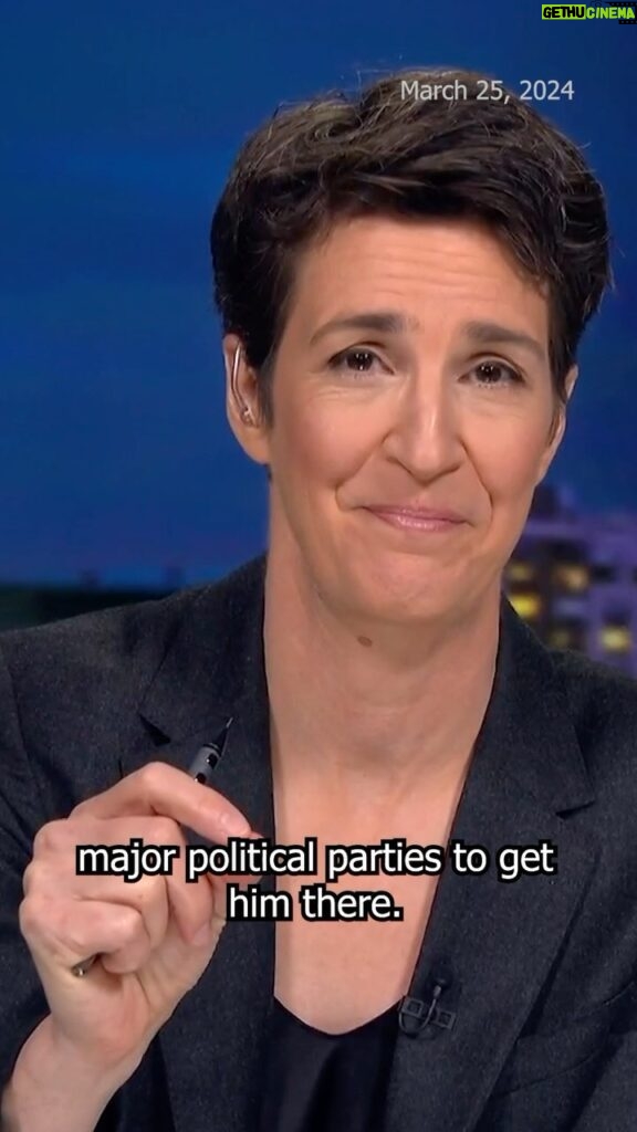 Rachel Maddow Instagram - In addition to relying on the rule of law to maintain our democracy, cultural institutions play an important role in maintaining standards of conduct and acceptable behavior. American institutions have had varying success standing up to the pressures of the Trump era, but the Republican Party has exhibited a particularly catastrophic failure.