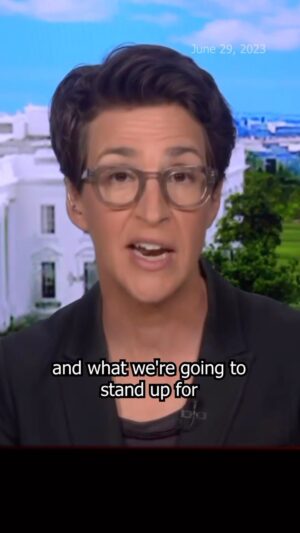 Rachel Maddow Instagram - In the wake of President Joe Biden’s interview with Nicolle Wallace, which  produced among other headlines that Biden is opposed to expanding the Supreme Court, Rachel Maddow shares her impressions of his overall position in the fight to preserve democracy in the United States.
