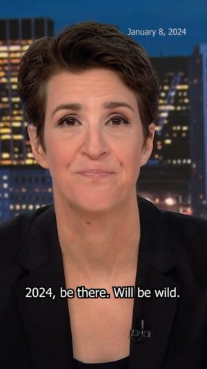 Rachel Maddow Instagram - Given the litany of ways President Joe Biden has out-performed Donald Trump, there is no shortage of kitchen table issues he could make the focus of his campaign. The defense of American democracy, however, is too urgent to ignore.