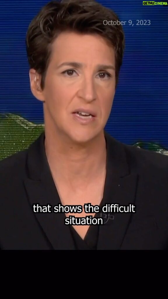 Rachel Maddow Instagram - Last week Rachel talked about the difficult decision news organizations have to make about videos coming out of Israel and Gaza, particularly when the source is Hamas and the subject is hostages. We are still seeing folks refer back to Rachel’s presentation of the issues in question as the challenge remains as fresh now as it was when the crisis began, so we present it here for your consideration. (The particular clip Rachel is talking about here is part of her interview with Yaniv Yaakov about his abducted family members. You can find the full video at http://Rachel.msnbc.com.)