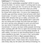 Rachel Matthews Instagram – My friend @hallchase tribute to #ahmaudarbery was too powerful not to share. Please take a moment out of your day and give it a read. #irunwithmaud