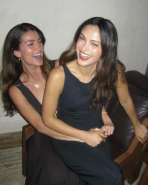 Rachel Matthews Instagram - the most magical week celebrating the @tribeca premiere of griffin in summer. @camimendes and i met first day at nyu, so it feels very surreal and extra special to be premiering our first film under our company @honor.role in the city where we first fell in love. 
life is good 🩵