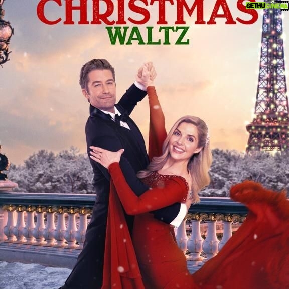 Rachel Riley Instagram - My gorgeous and talented husband @pashakovalev has choreographed a film #AParisChristmasWaltz and I couldn’t be prouder! Debuts in the US this Sunday 8pm ET on Great American Family channel. Don’t know when we’ll see it in UK but now the actors strike has finished I hope they’ll be able to work it out 😍 💃 🕺 🎄🗼 #ballroom #christmasmovie #romcom #choreography #pasha