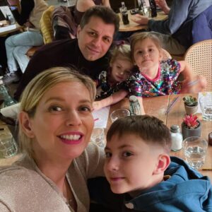 Rachel Riley Instagram - It’s now been 4 years since @pashakovalev and I became parents… and so we are firmly in the Elsa/Frozen zone with this little girl! Just breathing a sigh of relief now all the birthday celebrations are officially done, and it’s time to get ready for Christmas 🙈

Massive thanks to the brilliant Elsa (@leanneburkinshaw12 @poptopeventsuk) and amazing face painter @nirjarahoney for Mave’s little party.

We took her to see @frozenlondon at the theatre in Covent Garden yesterday and wow, what a production, just incredible 😍

These last 4 years have flown but we’re enjoying the ride so much.

(Also thanks to @babymoriofficial for her Xmas PJs gift from them amongst these pics)

#4thbirthday #elsa #frozen