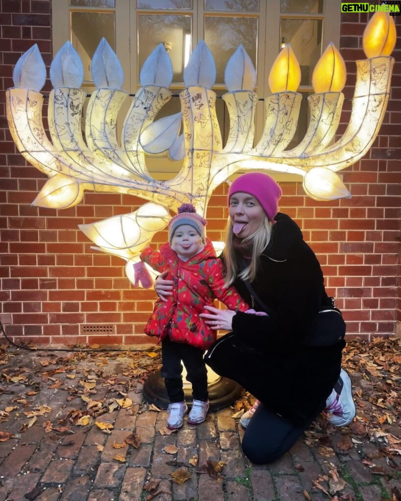 Rachel Riley Instagram - Happy 2nd night of Chanukah from Waddesdon Manor, what a place 😍 May there be more and more light in the world going forward.