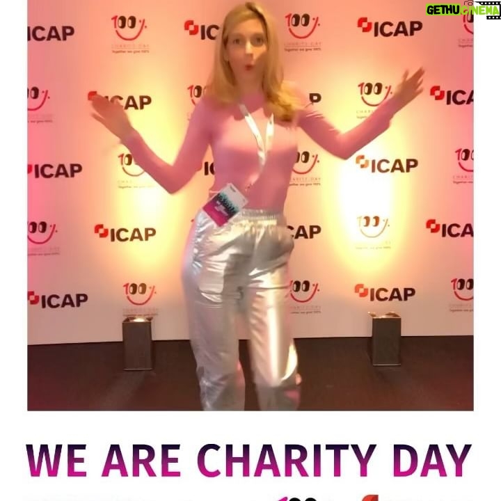 Rachel Riley Instagram - Big thanks to everyone at @icapcharityday for picking @alzheimersresearchuk as one of the charities benefitting from your day of fancy dress madness fundraising today! Apologies to these brilliant servicemen who I thought had just gone and got really good costumes and so asked to borrow the sword and helmet for a pic 🙈🤣 now I look back at Spencer, the Toy Story soldier taking me round last year, the quality of their look is rather different… Thanks for looking after me this year Peaky Blinder Dom, and to the many traders who let me “help” on their desks/phones to raise money. ARUK are hoping to find a cure for dementia in our lifetimes and I’m so pleased they were chosen again to be supported by ICAP today. #charity #ICAP #alzheimersresearchuk #aruk #fancydress