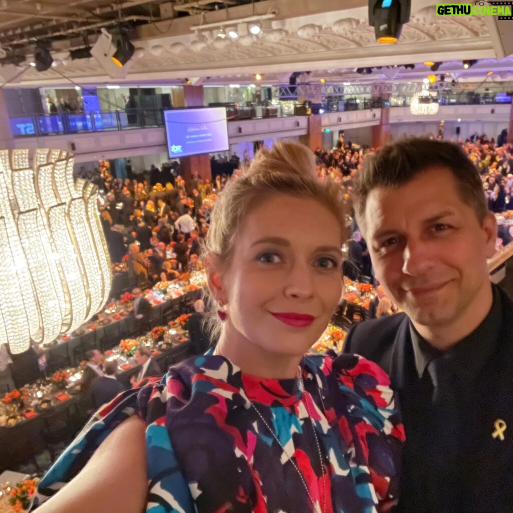 Rachel Riley Instagram - Incredibly well supported night for @cst_uk last night, the can’t-use-enough-superlatives brilliant Jewish charity who keep us safe, foil terrorist plots and use their expertise to help other minority groups keep their communities safe, amongst many other things. Anti-Jewish hate has exploded since Hamas’ attacks on October 7th, but one thing I hadn’t appreciated was that the single biggest number of antisemitic incidents was in the week following the atrocities, and before Israel had even begun its response. In the week after 1200 men, women, children and babies were murdered in Israel, 240 were kidnapped and countless more were raped, maimed and orphaned, CST recorded 416 antisemitic incidents against British Jews in UK. This is why we need the CST. Grateful to all its staff Mark Gardner, @daverich321 and volunteers, founder Sir Gerald Ronson who’s stood up to everyone from the NF to far left to Islamists, and pleased the government announced extra funding for the next 4 years, unfortunately it seems much needed.