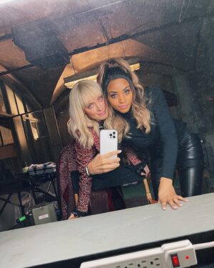 Rachel Skarsten Instagram - Behind the scenes of my new movie Tomb Raider with Megalina Tandie NBD