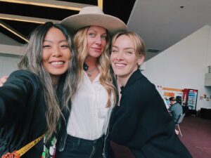 Rachel Skarsten Instagram - Just took the reigns and made our own crossover 🧡