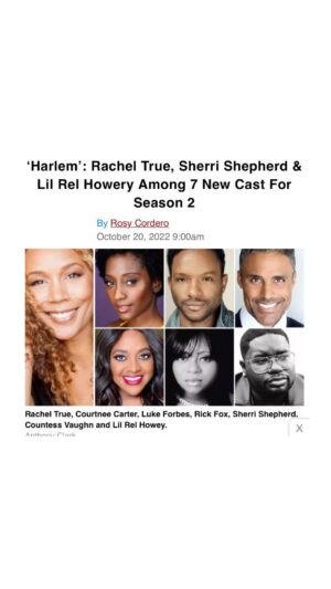 Rachel True Instagram - Super beyond excited 🤩 to share what I worked on over the summer in Nyc 🍎🥳 delighted to join such a fabulous well oiled cast of actors, cool producing team & top notch crew @harlemonprime on @amazonprime 
I couldnt have had more fun on this gig🤩
I believe the season airs in Dec ⭐️💜
⭐️Shoutout to amazing human & costumer Deirdre for putting me in jumpsuits,  a thing I did not know about before 😂
#racheltrue