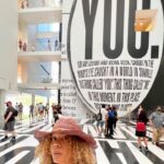 Rachel True Instagram - Hanging @moca thinking of you 💜 Museums often feel like fever daydreams to me … 💜 🖼 Went to see the Méret Oppenheim cup & saucer that always fascinated me as a lil NYC kid but naturally it wasn’t on display that day🫠 The Barbara Kruger exhibit is 🔥 #racheltrue #moca #barbarakruger