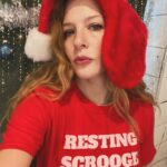 Rachelle Lefevre Instagram – I think Victoria would like this Christmas tee…Thank you @westmountmassive for sharing my dark humor. As you can see in the second photo, you got me through Friendsgiving! So many people at the party asked me where I got my shirt that I thought I’d share here too. Support small, independent businesses AND make your family laugh- WIN WIN! Go to their IG or Etsy page today and you might still get one before Christmas! But plenty of other shirts too ;) Not an ad, just supporting a small business I like 😘 #shopsmall #holidaytees #holidayoutfit #christmastee #humor #funnytees