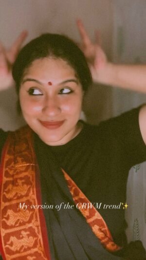 Radhika Radhakrishnan Instagram - My version of the GRWM trend 🌙✨
#grwm