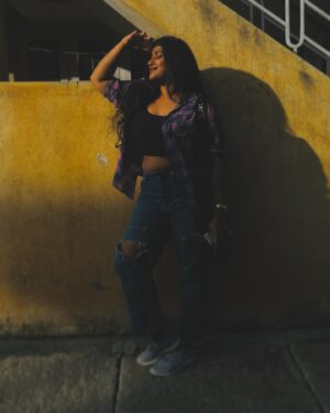 Radhika Radhakrishnan Instagram - Giving yourself a compliment is the best form of self love 🌈⭐️ 
.
.
✨