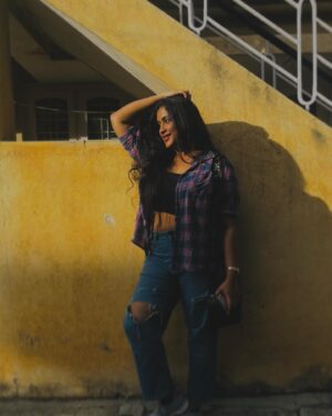 Radhika Radhakrishnan Instagram - Giving yourself a compliment is the best form of self love 🌈⭐️ 
.
.
✨