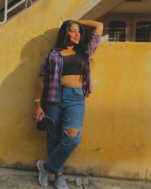 Radhika Radhakrishnan Instagram - Giving yourself a compliment is the best form of self love 🌈⭐️ 
.
.
✨